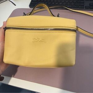 Longchamp Le Pliage Xtra XS Vanity Wheat - Leather